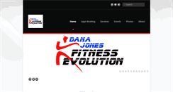 Desktop Screenshot of djsfitnessevolution.com